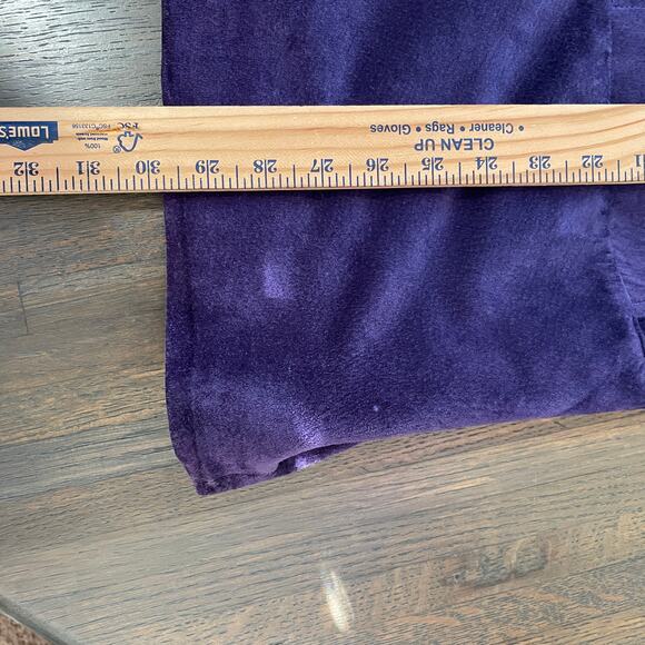St Johns Bay Purple Suede Jacket Women’s XL Button Front Fall Winter Layering - Picture 16 of 16